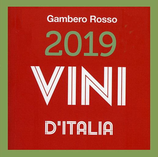 Riconoscimento Gambero Rosso Vini D'Italia 2019 all'azienda Vì bù
